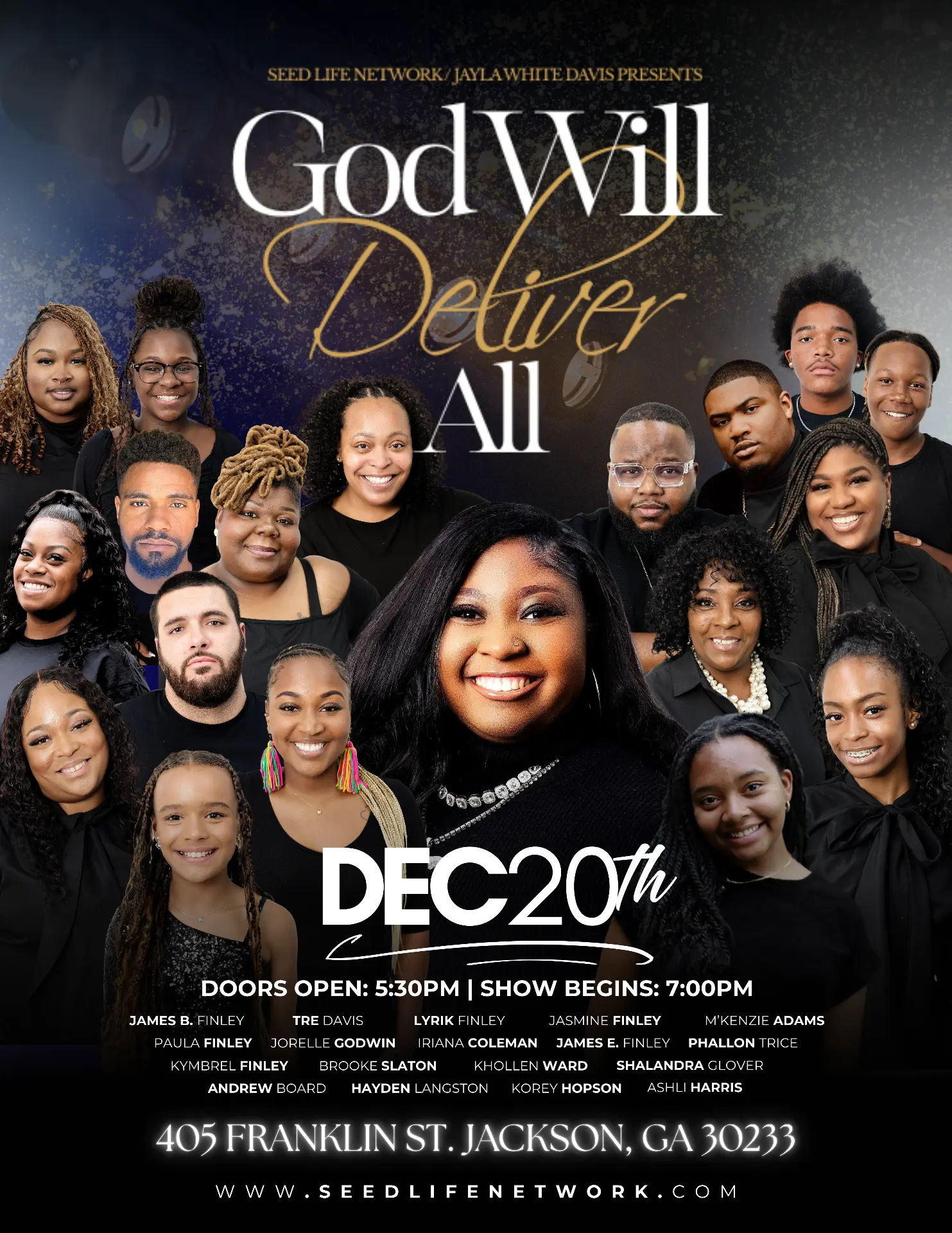 God Will Deliver All stage production